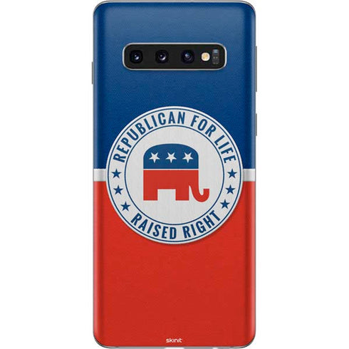 Republican For Life Galaxy S10 Skin