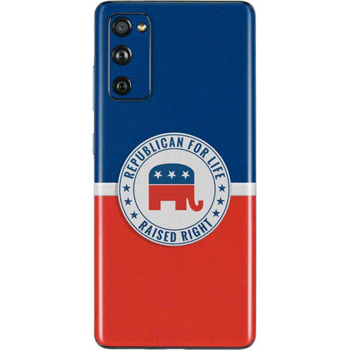 Republican For Life Galaxy S20 Fan Edition Skin