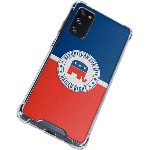 Republican For Life Galaxy S20 FE Clear Case