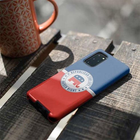 Republican For Life Galaxy S20 Plus Pro Case