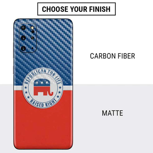 Republican For Life Galaxy S20 Plus Skin