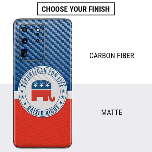 Republican For Life Galaxy S20 Ultra 5G Skin