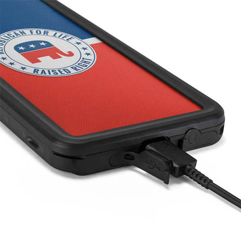 Republican For Life Galaxy S20 Waterproof Case
