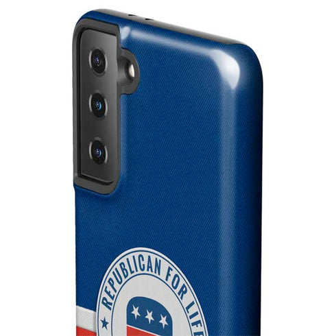 Republican For Life Galaxy S21 FE Pro Case