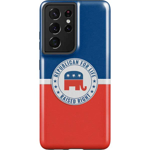 Republican For Life Galaxy S21 Ultra 5G Pro Case