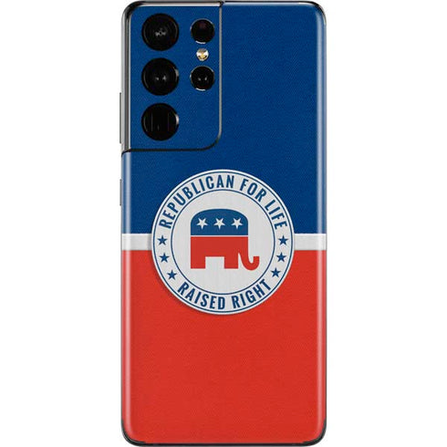 Republican For Life Galaxy S21 Ultra 5G Skin
