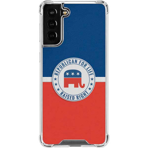 Republican For Life Galaxy S22 Plus Clear Case