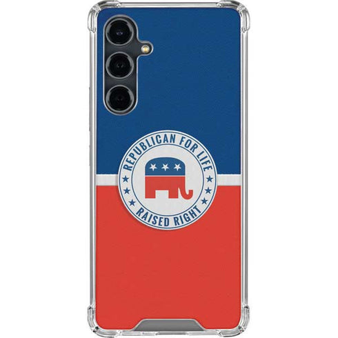 Republican For Life Galaxy S23 FE Clear Case