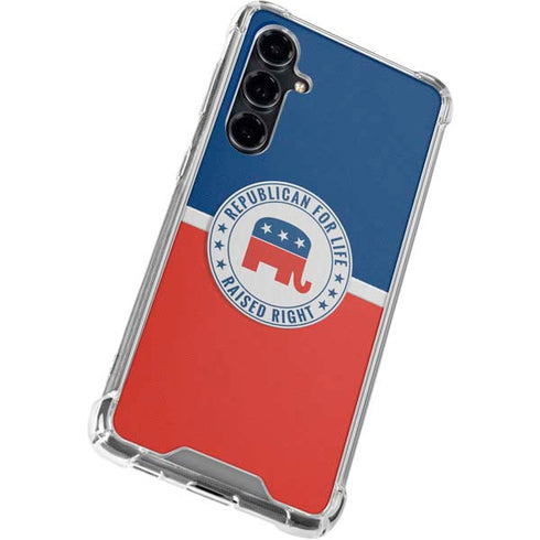 Republican For Life Galaxy S23 FE Clear Case