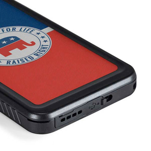 Republican For Life Galaxy S23 Waterproof Case