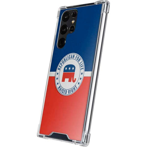 Republican For Life Galaxy S24 Ultra Clear Case