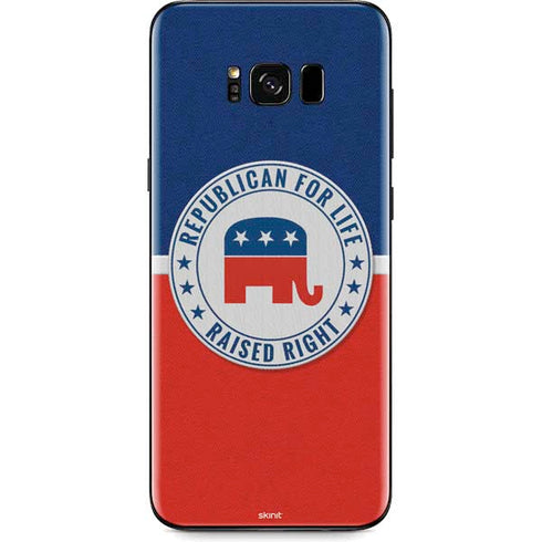 Republican For Life Galaxy S8 Skin