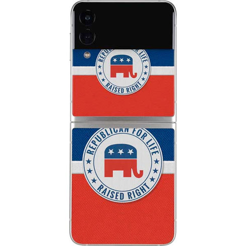 Republican For Life Galaxy Z Flip4 5G Skin
