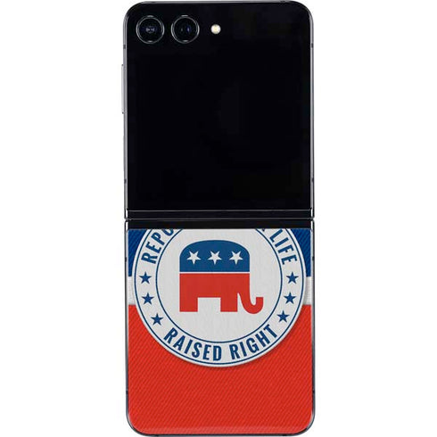 Republican For Life Galaxy Z Flip5 5G Skin