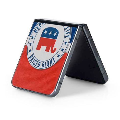 Republican For Life Galaxy Z Flip5 5G Skin