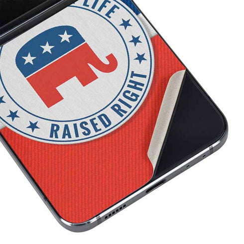 Republican For Life Galaxy Z Flip5 5G Skin