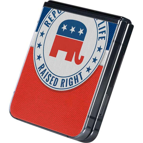 Republican For Life Galaxy Z Flip5 5G Skin