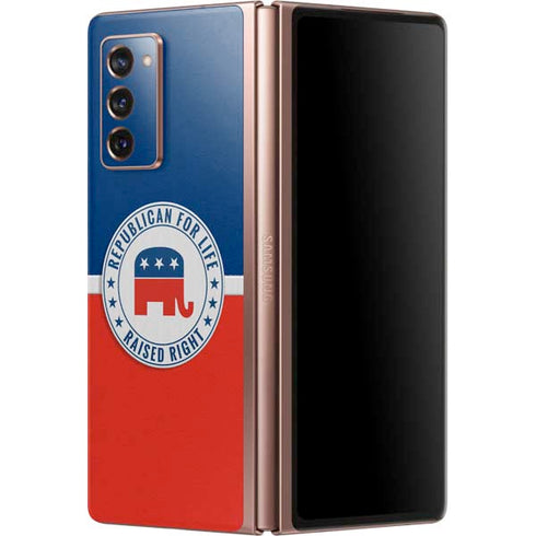 Republican For Life Galaxy Z Fold2 5G Skin