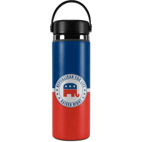 Republican For Life Hydro Flask 20oz Wide Mouth Skin