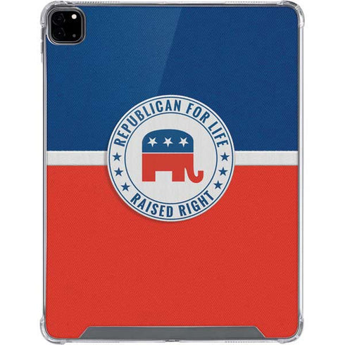 Republican For Life iPad Pro 12.9in (2020) Clear Case