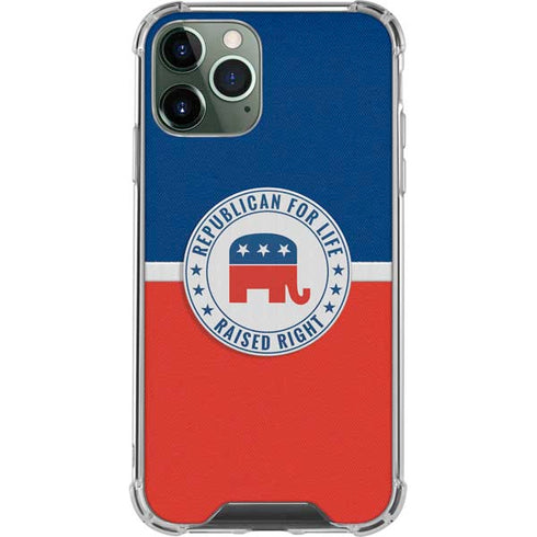 Republican For Life iPhone 11 Pro Max Clear Case