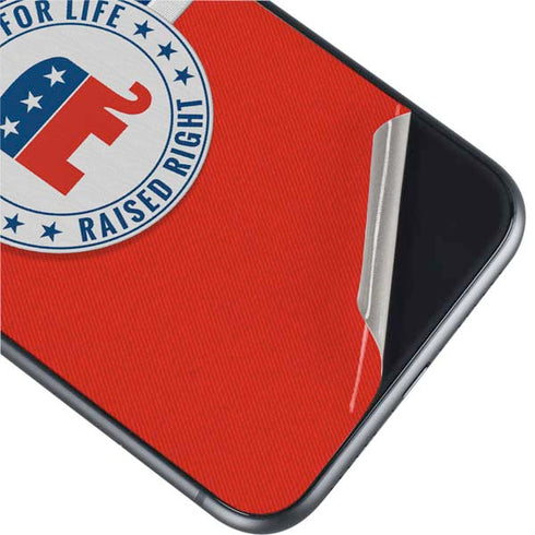 Republican For Life iPhone 11 Skin