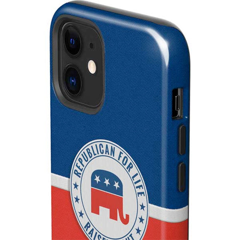 Republican For Life iPhone 12 Impact Case