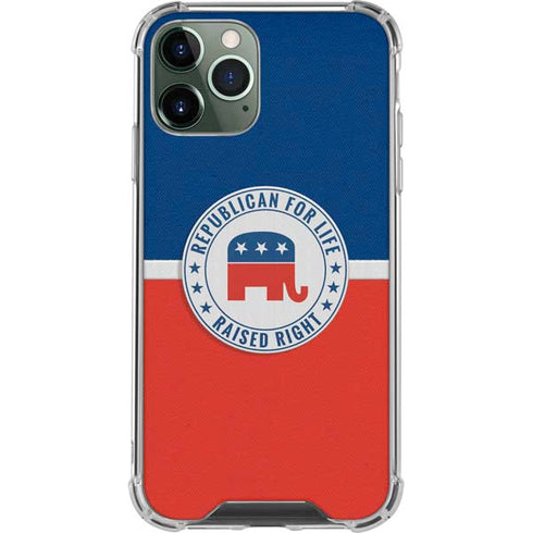 Republican For Life iPhone 12 Pro Max Clear Case