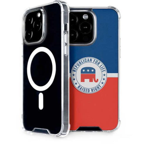 Republican For Life iPhone 15 Pro MagSafe Case