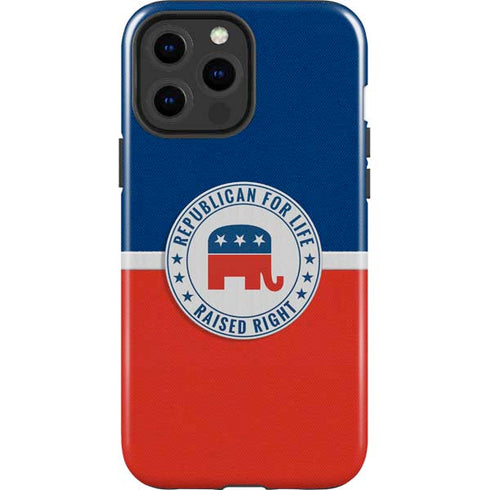 Republican For Life iPhone 15 Pro Max Impact Case
