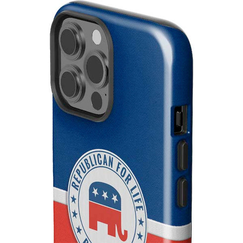 Republican For Life iPhone 15 Pro Max Impact Case