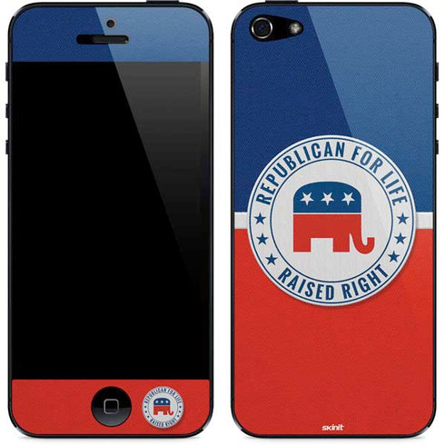 Republican For Life iPhone 5/5s/5SE Skin