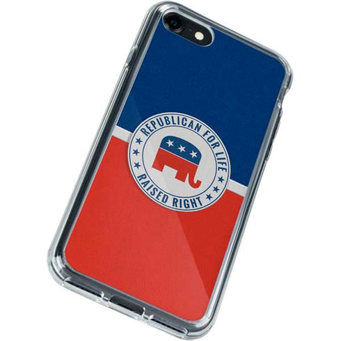 Republican For Life iPhone SE (2nd & 3rd Gen) Clear Case