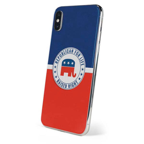 Republican For Life iPhone XS Skin