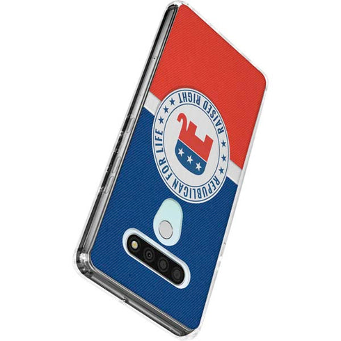 Republican For Life LG Stylo 6 Clear Case