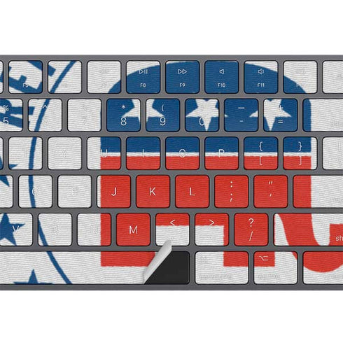 Republican For Life Magic Keyboard with Numeric Keypad Skin