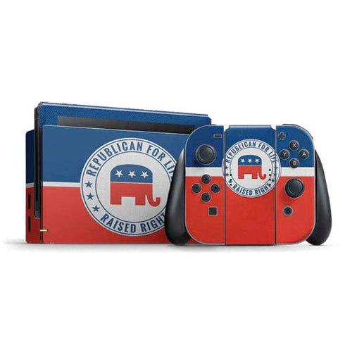 Republican For Life Nintendo Switch Bundle Skin
