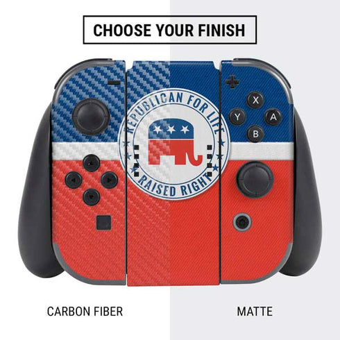Republican For Life Nintendo Switch Bundle Skin