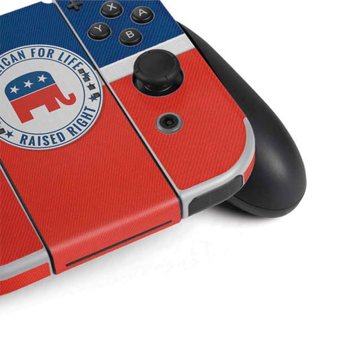 Republican For Life Nintendo Switch OLED (2021) Skin