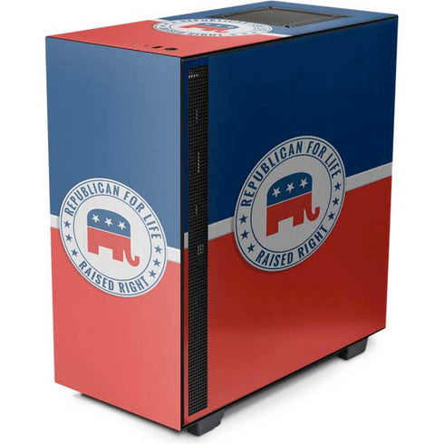 Republican For Life NZXT H510 Compact ATX Mid-Tower Case Skin