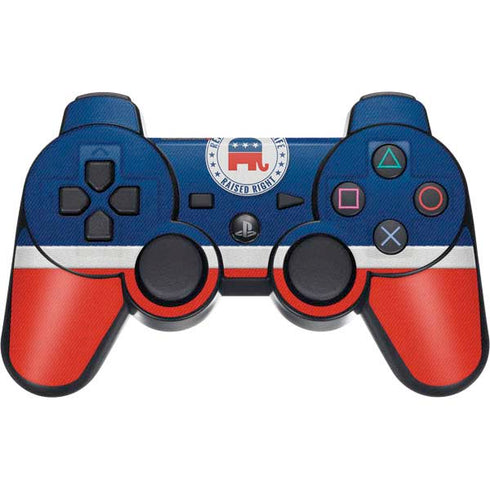 Republican For Life PS3 Dual Shock wireless controller Skin