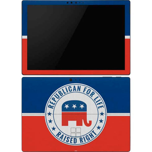 Republican For Life Surface Pro 6 Skin