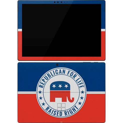Republican For Life Surface Pro 7 Skin