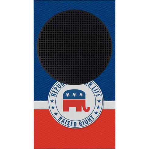 Republican For Life Xbox Series S Console Skin