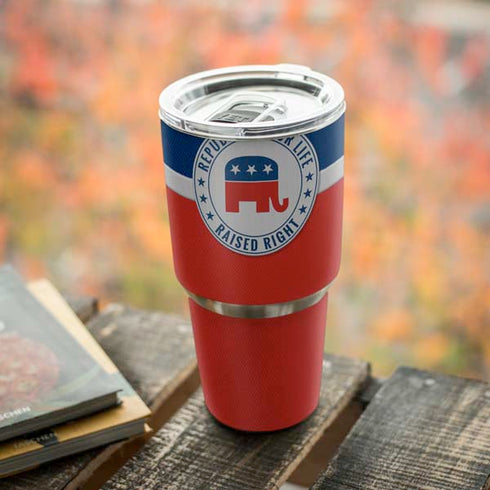 Republican For Life Yeti 30oz Rambler Tumbler Skin
