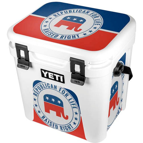 Republican For Life YETI Roadie 24 Hard Cooler Skin