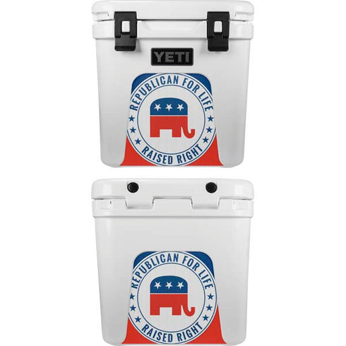 Republican For Life YETI Roadie 24 Hard Cooler Skin