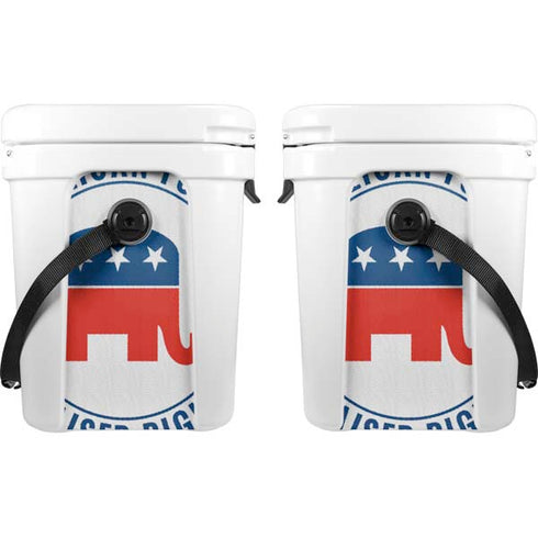 Republican For Life YETI Roadie 24 Hard Cooler Skin