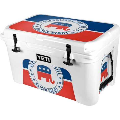 Republican For Life YETI Tundra 45 Hard Cooler Skin