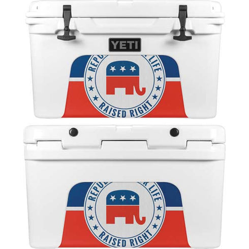 Republican For Life YETI Tundra 45 Hard Cooler Skin